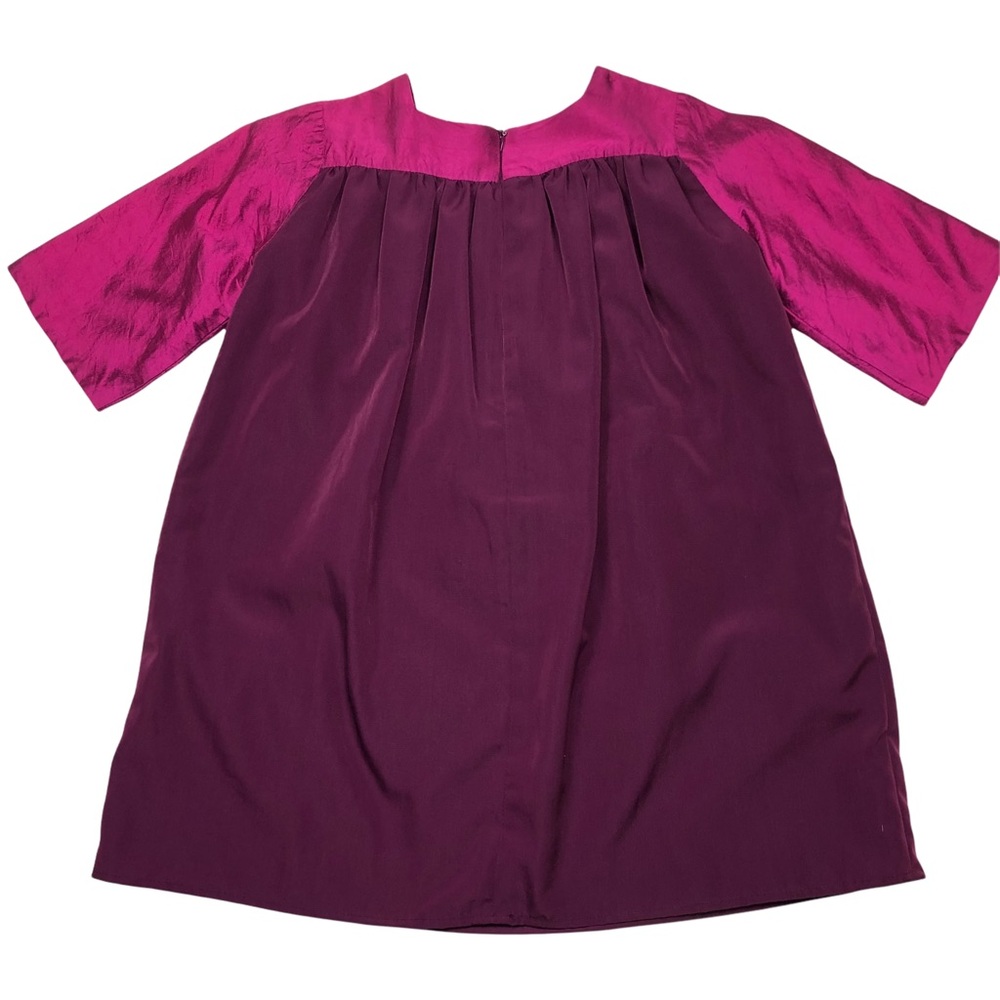 Halabaloo Fuschia Pink Unique Floral Dress size 6 - Picture 3 of 5